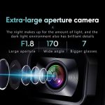 Anytek T1 PRO 3,2 Zoll 2K HD Nachtsicht Autorekorder Versteckte Autokamera Dual-Aufnahme vorne und hinten – Bild 4