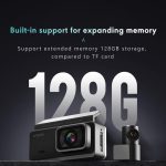 Anytek T1 PRO 3,2 Zoll 2K HD Nachtsicht Autorekorder Versteckte Autokamera Dual-Aufnahme vorne und hinten – Bild 6