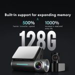 Anytek T3 PRO 2 Zoll 2K HD Nachtsicht Autorekorder Versteckte Autokamera Vorne und Hinten Dual Recording, T3 PRO – Bild 5