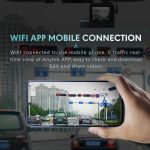 Anytek T3 PRO 2 Zoll 2K HD Nachtsicht Autorekorder Versteckte Autokamera Vorne und Hinten Dual Recording, T3 PRO – Bild 8