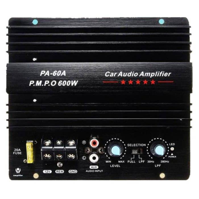 TBD06056745.jpg PA-60A 12V 600W Auto Verstärker Bord High Power Audio Subwoofer Modul – Bild 1