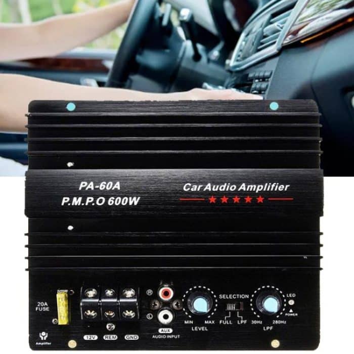 PA-60A 12V 600W Auto Verstärker Bord High Power Audio Subwoofer Modul – Bild 4