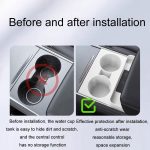 Für Tesla 21-23 Modell 3/Y Zentrale Steuerung Integrierte Silikon Lagerung Tasse Halter – Bild 7