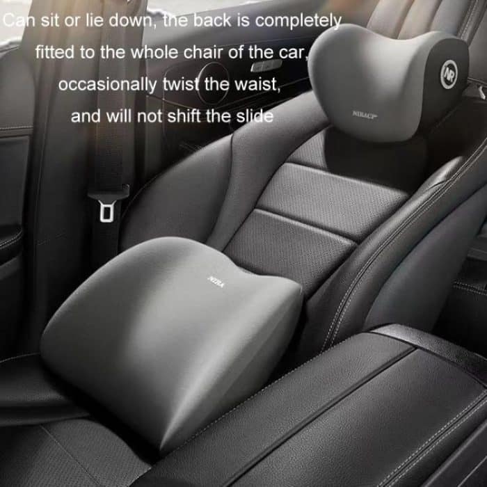 Auto-Fahrkissen mit Memory-Schaumstoffunterstützung, Black Headrest, Gray Headrest, Coffee Headrest, Pink Headrest, Blue Headrest, Black Lumbar Support, Gray Lumbar Support, Coffee Lumbar Support, Pink Lumbar Support, Blue Lumbar Support – Bild 5