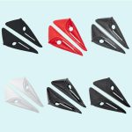 Für Tesla 2024 Modell 3 Kotflügel Seitenetiketten Kameraabdeckung Aufkleber, Pearl White, Glossy Carbon Fiber Texture, Matt Carbon Fiber Texture, Piano Paint Bright Black, Frosted Matt Black, Bright Red – Bild 2