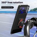 Fahrradhalter Wasserdichte Tasche Tasche Fahrrad Motorrad Lenker Spiegel Telefon Ständer Halterung, L, XL – Bild 4