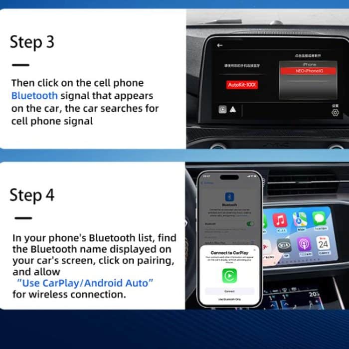 Original Carplay Verdrahtet Zu Wireless Box Adapter Auto Verbinden Android Box, MINI SE X1AIR Black, MINI SE X2AIR Black – Bild 10