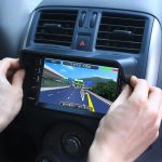 Auto-Navigationsdisplay, universelle Sonnenblende, S, M, Carbon Pattern S, Carbon Pattern M – Bild 5