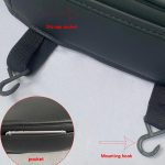 Leder-Schutzsitzbezug für Einzelsitze, rückenfrei, für Auto, SUV – Bild 5