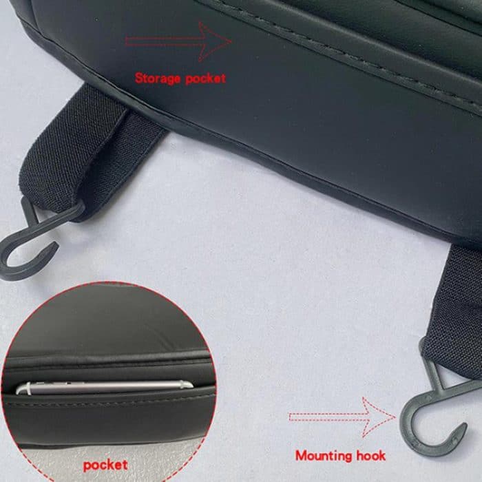 Leder-Schutzsitzbezug für Einzelsitze, rückenfrei, für Auto, SUV – Bild 5