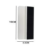 Autofolien-Werkzeug, kratzfest, kleiner Schaber, 5pcs With Felt – Bild 3