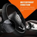 38 cm Universal-Lenkradbezug aus Mikrofaser für Autos – Bild 5