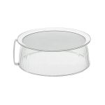 Mikrowellen-Lebensmittelerwärmungs-Spritzwasserschutzabdeckung Lebensmittelqualität PC Haushalts-Hochtemperaturbeständige Schüssel Reisabdeckung