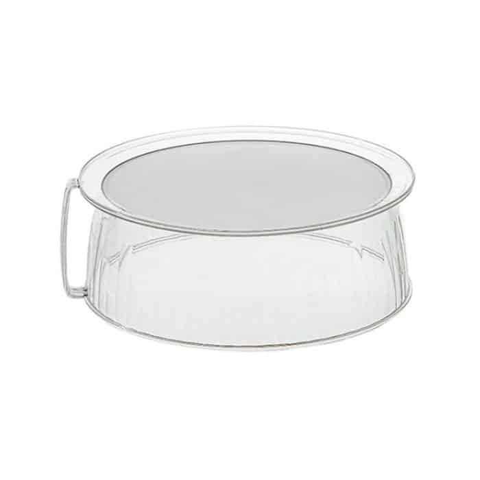 TBD0605697201A.jpg Mikrowellen-Lebensmittelerwärmungs-Spritzwasserschutzabdeckung Lebensmittelqualität PC Haushalts-Hochtemperaturbeständige Schüssel Reisabdeckung – Bild 1