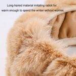 38 cm Plüsch, weicher, warmer Auto-Lenkradbezug ohne Innenring – Bild 3