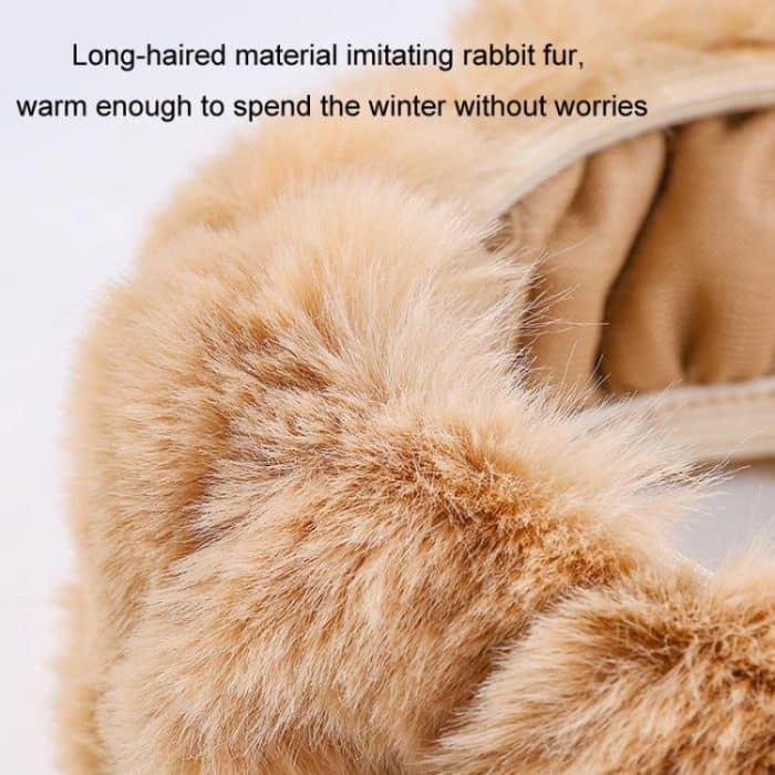 38 cm Plüsch, weicher, warmer Auto-Lenkradbezug ohne Innenring – Bild 3