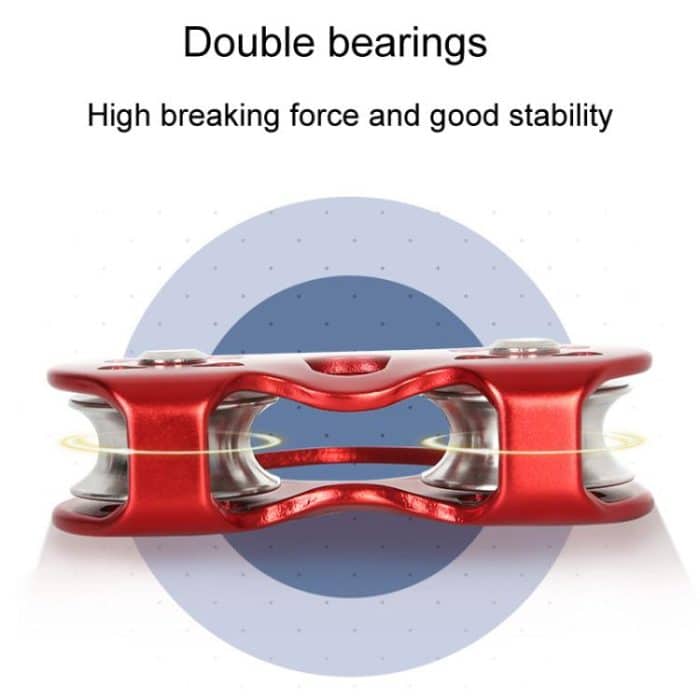 XINDA TP-Q9720 Outdoor Development Jungle Crossing Herzform Doppelachs-Seilbahnrolle – Bild 4