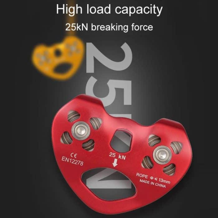 XINDA TP-Q9720 Outdoor Development Jungle Crossing Herzform Doppelachs-Seilbahnrolle – Bild 7