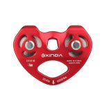 XINDA XD-Q9676 Outdoor Crossing Slip Seil Transport Doppel Achse Doppel Pulley