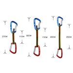 XINDA XD-CP05/06 Outdoor Bergsteigen Klettern Gerade Tür Gebogene Tür Schnell Hängen Sicherheit Schnalle Flache Gürtel, 27cm, 32cm, 40cm – Bild 3