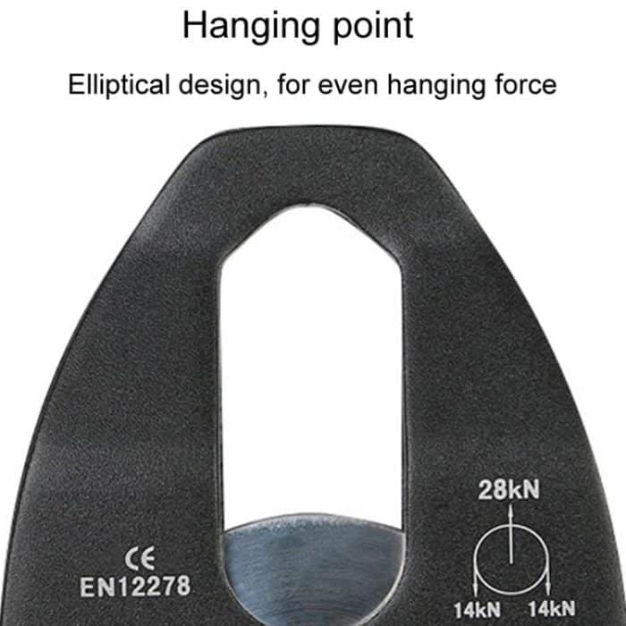 XINDA XD-8611 Outdoor Bergsteigen Rettung Speedway Expansion Heben Große Pulley Mit Lager – Bild 4