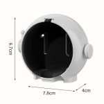 Cartoon Wand-montiert Loch-freies Bad Regal Hause Elektrische Zahnbürste Hängen Halter – Bild 3