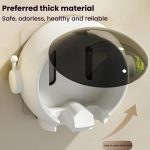 Cartoon Wand-montiert Loch-freies Bad Regal Hause Elektrische Zahnbürste Hängen Halter – Bild 6