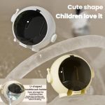 Cartoon Wand-montiert Loch-freies Bad Regal Hause Elektrische Zahnbürste Hängen Halter – Bild 7