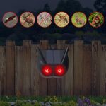 Solar-Blitzabwehr für den Außenbereich, Tierabwehr-Warnlicht, N911V – Bild 2