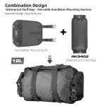 Rhinowalk RK9400 Große Kapazität Outdoor Fahrrad Reiten Wasserdichte Fronttasche – Bild 3