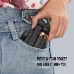 Pocket Mini Selfie Stick 3 in 1 ausziehbarer Griff Telefonstativ mit Bluetooth-Fernbedienung – Bild 5