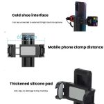 Pocket Mini Selfie Stick 3 in 1 ausziehbarer Griff Telefonstativ mit Bluetooth-Fernbedienung – Bild 10