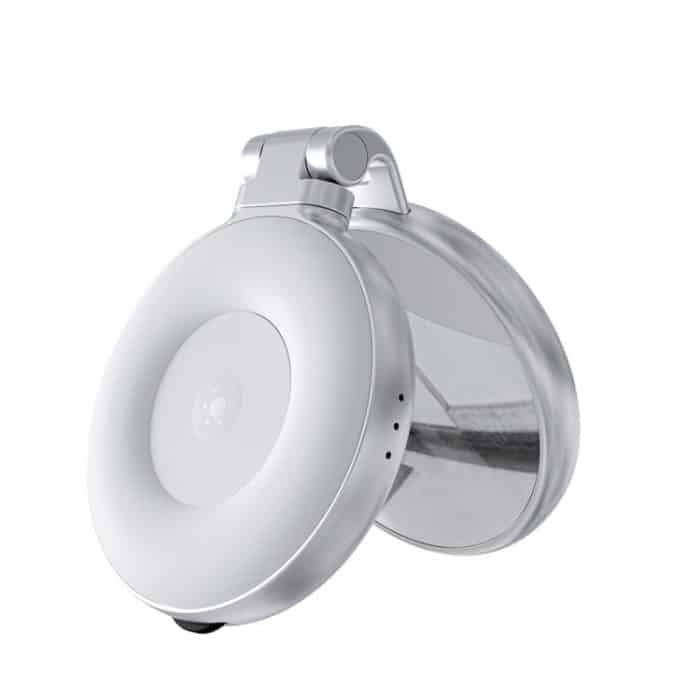 TBD0605730801.jpg Mini-Telefon Magnetisches Schönheits-Ersatzlicht Dreifarbige Temperatur Tragbarer Selfie-Spiegel Rotierende Stretching-Taschenlampe, S5-BGD-01 – Bild 1