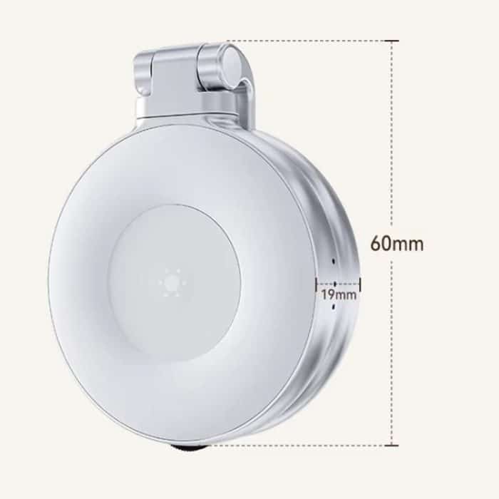 Mini-Telefon Magnetisches Schönheits-Ersatzlicht Dreifarbige Temperatur Tragbarer Selfie-Spiegel Rotierende Stretching-Taschenlampe, S5-BGD-01 – Bild 3