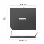 Rhinowalk RF164 Ultraleichte Aufbewahrungstasche für Brompton-Klappfahrräder, RF164 – Bild 3
