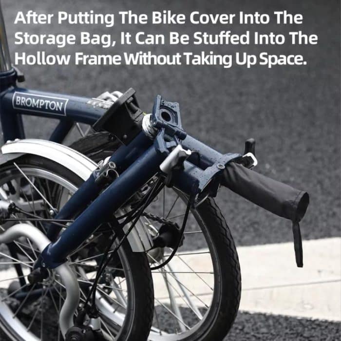 Rhinowalk RF164 Ultraleichte Aufbewahrungstasche für Brompton-Klappfahrräder, RF164 – Bild 6