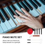 Klavier-Tuning-Werkzeug-Set, Tuning-Stop-Bandschlüssel, Musikinstrumenten-Zubehör, Black 8pcs / Set, Blue 8pcs / Set, Black 6pcs / Set, Blue 6pcs / Set – Bild 5