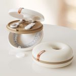 Tragbare unsichtbare Zahnspangenbox, Zahnprothesen-Aufbewahrungsbox mit Zahnhaken-Set – Bild 2