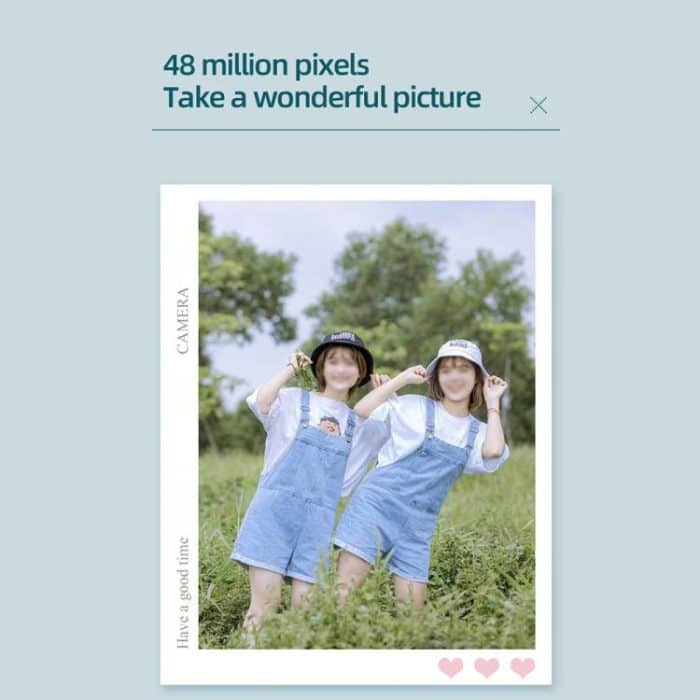 FSD-X9 3,0-Zoll 4K HD 18X Zoom Selfie WIFI Elektronische Bildstabilisierung Digitalkamera, FSD-X9 (Black), FSD-X9 (White) – Bild 3