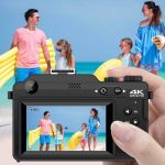 FSD-X9 3,0-Zoll 4K HD 18X Zoom Selfie WIFI Elektronische Bildstabilisierung Digitalkamera, FSD-X9 (Black), FSD-X9 (White) – Bild 9