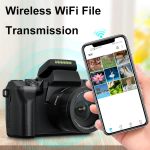 FSD-W5 4-Zoll-Touchscreen WiFi-Übertragung 4K HD Digitalkamera Student Foto SLR, FSD-W5 – Bild 11