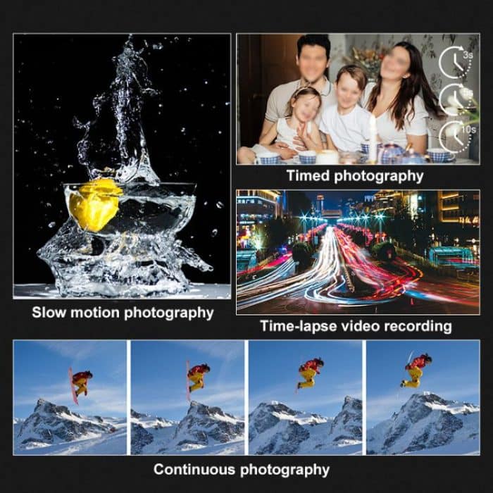 FSD-W5 4-Zoll-Touchscreen WiFi-Übertragung 4K HD Digitalkamera Student Foto SLR, FSD-W5 – Bild 10