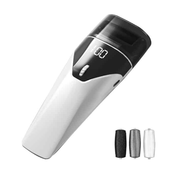 100-Gang-Elektro-Fußschleifer, Hornhautentferner, Peeling, Pediküre, Fußpflegegerät – Bild 1