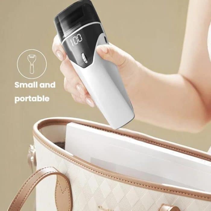 100-Gang-Elektro-Fußschleifer, Hornhautentferner, Peeling, Pediküre, Fußpflegegerät – Bild 14