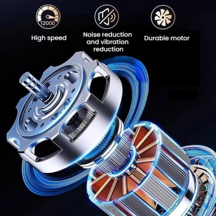 100-Gang-Elektro-Fußschleifer, Hornhautentferner, Peeling, Pediküre, Fußpflegegerät – Bild 9