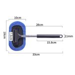 Einziehbare Windschutzscheiben-Reinigungsbürste zum Schrubben und Entnebeln 3 in 1 Autowaschanlage – Bild 3