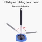 Einziehbare Windschutzscheiben-Reinigungsbürste zum Schrubben und Entnebeln 3 in 1 Autowaschanlage – Bild 5