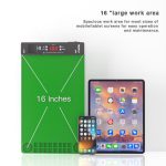 BAKU BA-940 16-Zoll-LCD-Bildschirmentfernungs-Arbeitsmatte mit Heizsystem und Staubbeleuchtung, US Plug, EU Plug – Bild 2