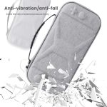 Für Nintendo Switch 2 Spielkonsole Aufbewahrungstasche EVA Stoff Handtasche, X-Pattern Gray, X-Pattern Black – Bild 2