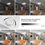 12-24V RV Licht 120 LEDs 3-Farben-Temperatur Drehknopf Dimmen Dach Licht, FC01 – Bild 4